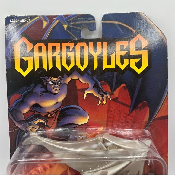 VINTAGE Kenner Gargoyles BRONX Action Figure with Attack Jaw and Wings 1995 - Picture 3 of 10